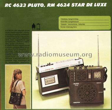 Star De Luxe RM 4624; Videoton; (ID = 1086142) Radio