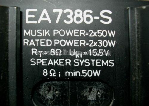Stereo Amplifier EA7386S; Videoton; (ID = 1198473) Ampl/Mixer