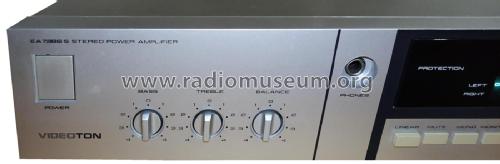 Stereo Amplifier EA7386S; Videoton; (ID = 2932003) Ampl/Mixer