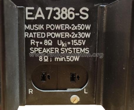 Stereo Amplifier EA7386S; Videoton; (ID = 2932006) Ampl/Mixer