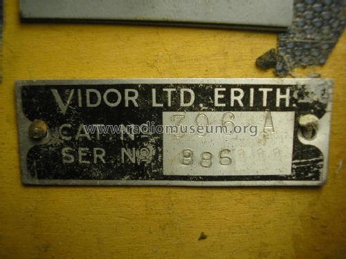 Attache CN396A; Vidor Ltd.; Erith (ID = 3001085) Radio