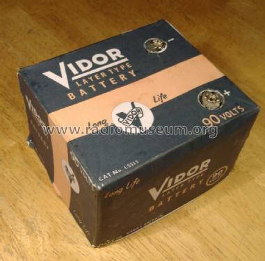 Layer Type H. T. Battery L5515; Vidor Ltd.; Erith (ID = 1357167) Power-S