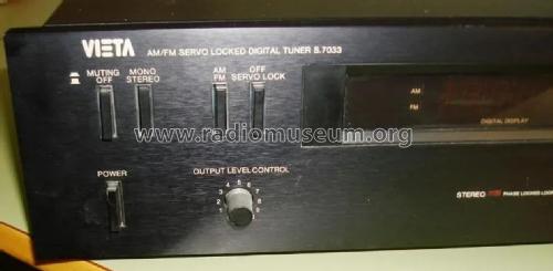 AM/FM Servo Locked Digital Tuner S.7033; Vieta Audio (ID = 2436162) Radio