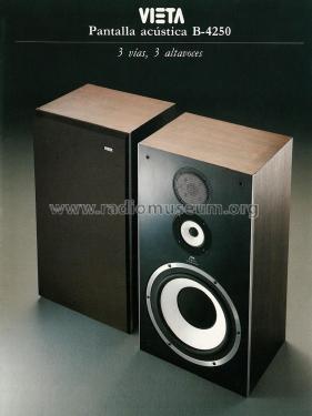 Speaker System B-4250; Vieta Audio (ID = 2024301) Speaker-P