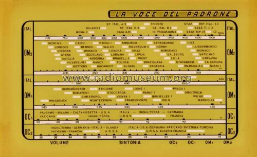 502; La Voce del Padrone; (ID = 1108229) Radio