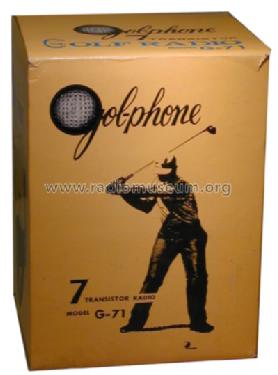 Gol-phone Golf Radio G-71 ; Unknown - CUSTOM (ID = 811165) Radio