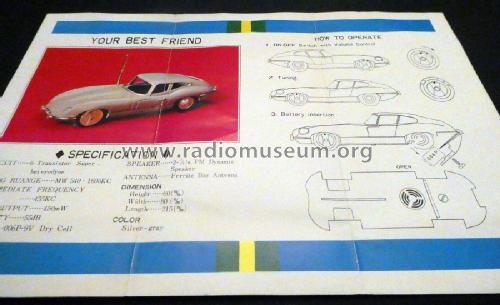 Jaguar E Type , car model prototype; WACO; Japan (ID = 2968662) Radio