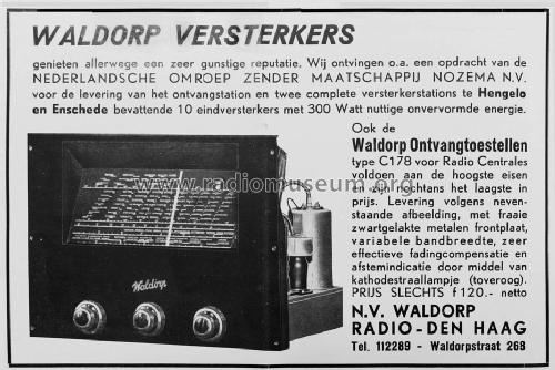 C178; Waldorp, N.V. Ned. (ID = 1691602) Radio