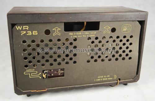 WR736; Watt Radio; Torino (ID = 2030285) Radio