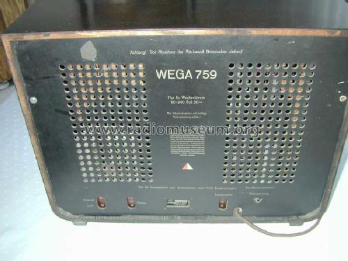 759W; Wega, (ID = 449666) Radio