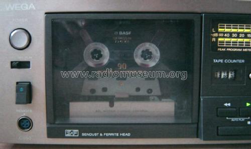 HiFi Cassette Deck C550; Wega, (ID = 1173138) Reg-Riprod
