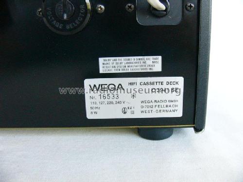 HiFi Cassette Deck C 3941 SE; Wega, (ID = 2121386) R-Player