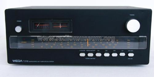 HiFi Tuner T 3740 SE; Wega, (ID = 2122592) Radio