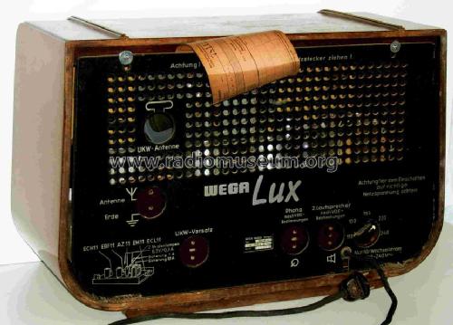 Lux 365W-4; Wega, (ID = 187871) Radio