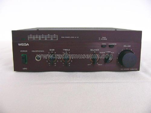 HiFi Stereo Amplifier V 210; Wega, (ID = 1757859) Ampl/Mixer