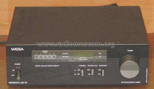 HiFi FM-AM Digital Tuner Minimodul 205 TD; Wega, (ID = 156330) Radio