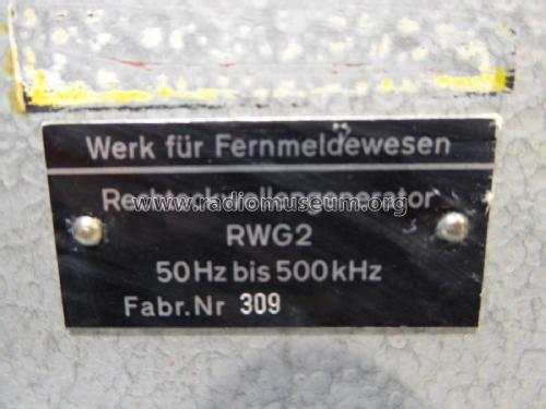 Rechteckwellengenerator RWG2; Werk für (ID = 2097139) Equipment