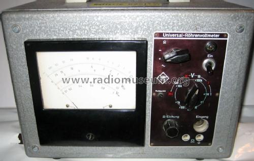 Universal-Röhrenvoltmeter URV1; Werk für (ID = 419202) Equipment