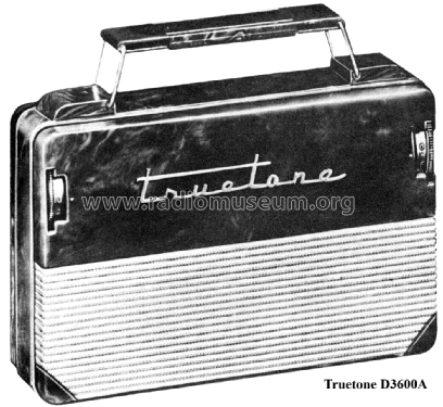 Truetone D3600A; Western Auto Supply (ID = 1867743) Radio