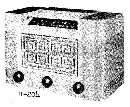 H-204A Ch= V-2128-2; Westinghouse El. & (ID = 319094) Radio