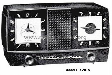 H-420T5 Ch= V-2157-13; Westinghouse El. & (ID = 276561) Radio