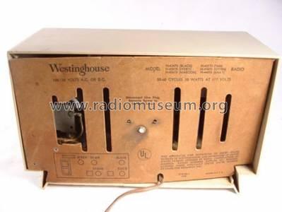 H-437T5 Ch= V-2189-2; Westinghouse El. & (ID = 389480) Radio