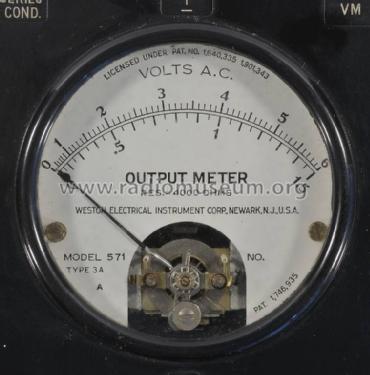 Output Meter 571; Weston Electrical (ID = 1506563) Equipment