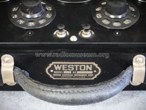 Radio Set Tester 547; Weston Electrical (ID = 2405491) Equipment