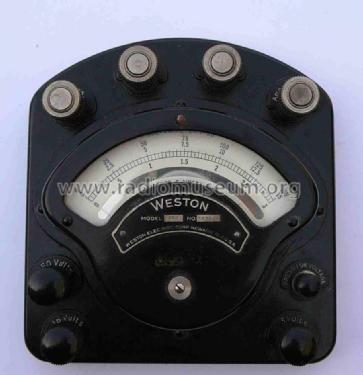 Voltammeter I 50 280; Weston Electrical (ID = 738593) Equipment