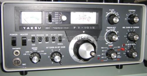 SSB Transceiver FT-101E; Yaesu-Musen Co. Ltd. (ID = 775668) Amat TRX