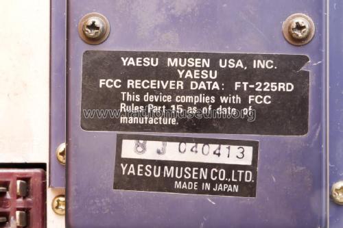 FT-225RD; Yaesu-Musen Co. Ltd. (ID = 2837161) Amat TRX