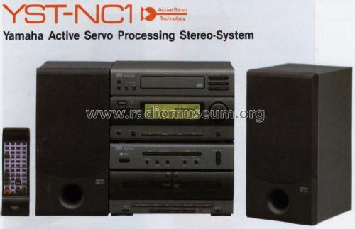 Active Servo Processing Stereo System YST-NC1; Yamaha Co.; (ID = 1068735) Radio