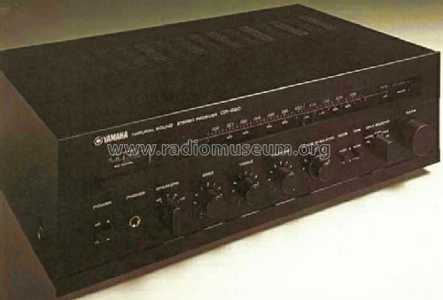 Natural Sound Stereo Receiver CR-220; Yamaha Co.; (ID = 645863) Radio