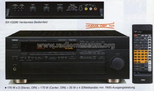 Natural Sound Stereo Receiver RX-V2090; Yamaha Co.; (ID = 1097816) Radio