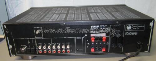 Natural Sound UKW/MW Stereo Receiver RX-460; Yamaha Co.; (ID = 2522600) Radio