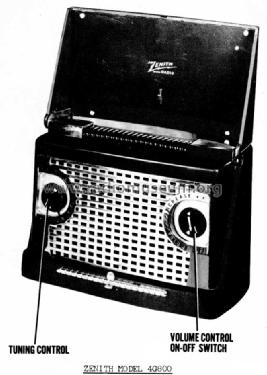 4G800 Zenette Ch= 4E41; Zenith Radio Corp.; (ID = 957696) Radio