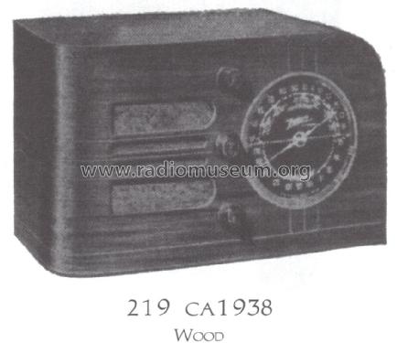 6D219W Ch=5639; Zenith Radio Corp.; (ID = 1507295) Radio