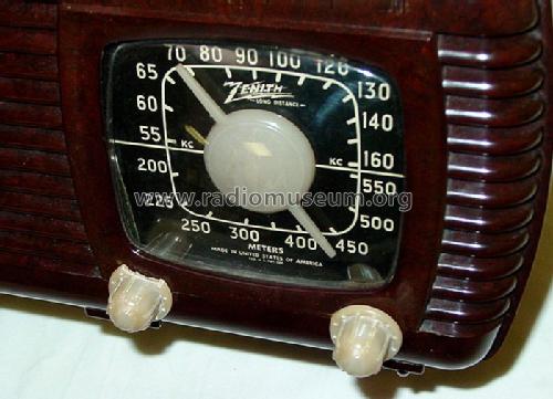 6D510 Ch= 6A01; Zenith Radio Corp.; (ID = 175065) Radio