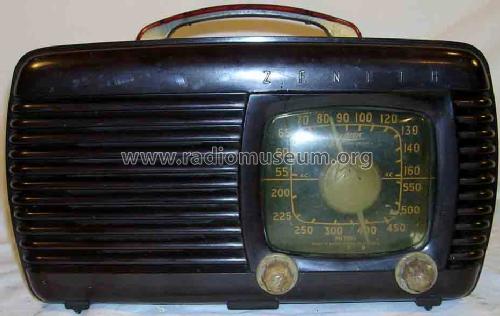 6D510 Ch= 6A01; Zenith Radio Corp.; (ID = 1721880) Radio