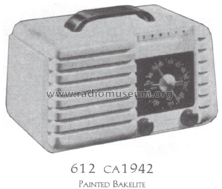 6D612W 6-D-612 Ch=6B04; Zenith Radio Corp.; (ID = 1503884) Radio