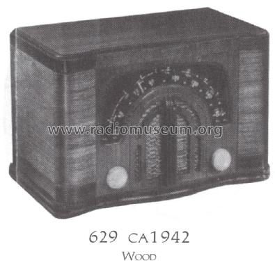 6D629 Consoltone 6-D-629 Ch=6B01; Zenith Radio Corp.; (ID = 1503898) Radio