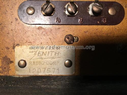 7J1429 Ch=5722T; Zenith Radio Corp.; (ID = 2225803) Radio