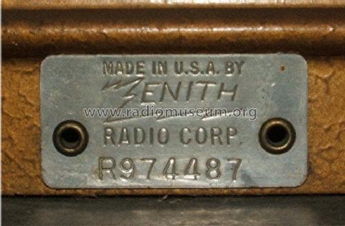 9S367 Zephyr 'Robot Dial' 9-S-367 Ch=5907; Zenith Radio Corp.; (ID = 1204082) Radio