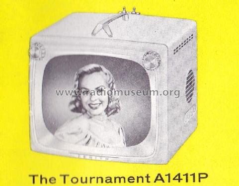 A1411P Ch= 15A26; Zenith Radio Corp.; (ID = 1737765) Television