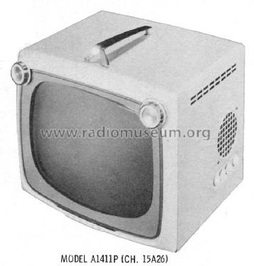 A1411P Ch= 15A26; Zenith Radio Corp.; (ID = 848138) Television