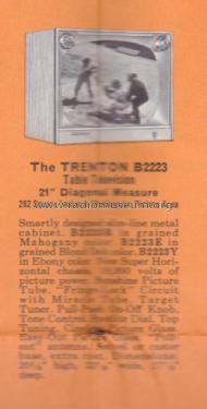 B2223EZ Ch= 16C21Z; Zenith Radio Corp.; (ID = 1940242) Television