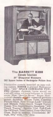 B3008R Ch= 17B20Q; Zenith Radio Corp.; (ID = 1940198) Television