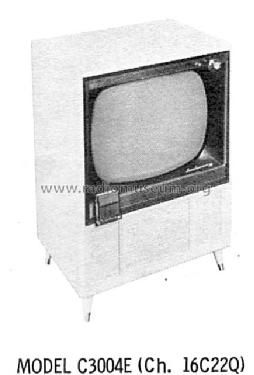 C3004E Ch= 16C22Q; Zenith Radio Corp.; (ID = 898859) Television
