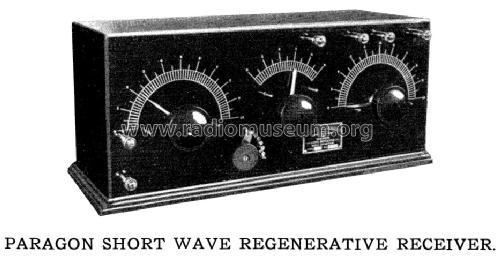 C.R.L. Paragon Regenerative Receiver ; Zenith Radio Corp.; (ID = 1377425) mod-pre26