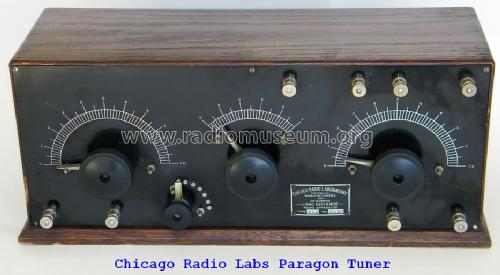 C.R.L. Paragon Regenerative Receiver ; Zenith Radio Corp.; (ID = 1587148) mod-pre26